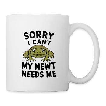 Funny newt saying - Mug - white - Right