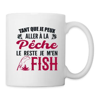 If I Can Go Fishing The Rest I Fish - Mug - white - Right