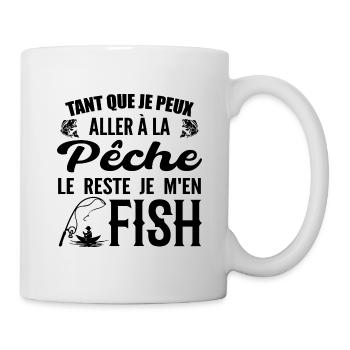 If I Can Go Fishing The Rest I Fish - Mug - white - Right