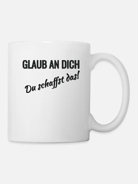 Believe in yourself - Mug - white