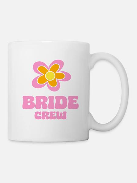 Équipage de la mariée - Demoiselles d’honneur Mariage du garçon d’honneur - Mug blanc - blanc