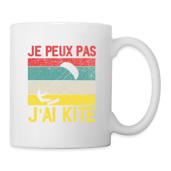 I Can't I Kite Gift Humor - Mug - white - Right