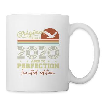 Original 2020 Retro 2020 Jubiläumsgeschenk - Tasse - Weiß - Rechts