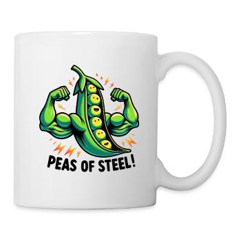 Peas of Steel - Mug - white - Right