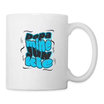 Dopamine Junkie - Tasse - Weiß - Rechts