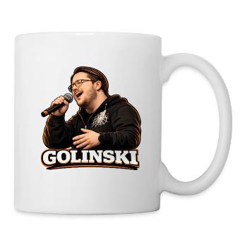 Chanteur de scène Golinski - Mug blanc - blanc - Droite