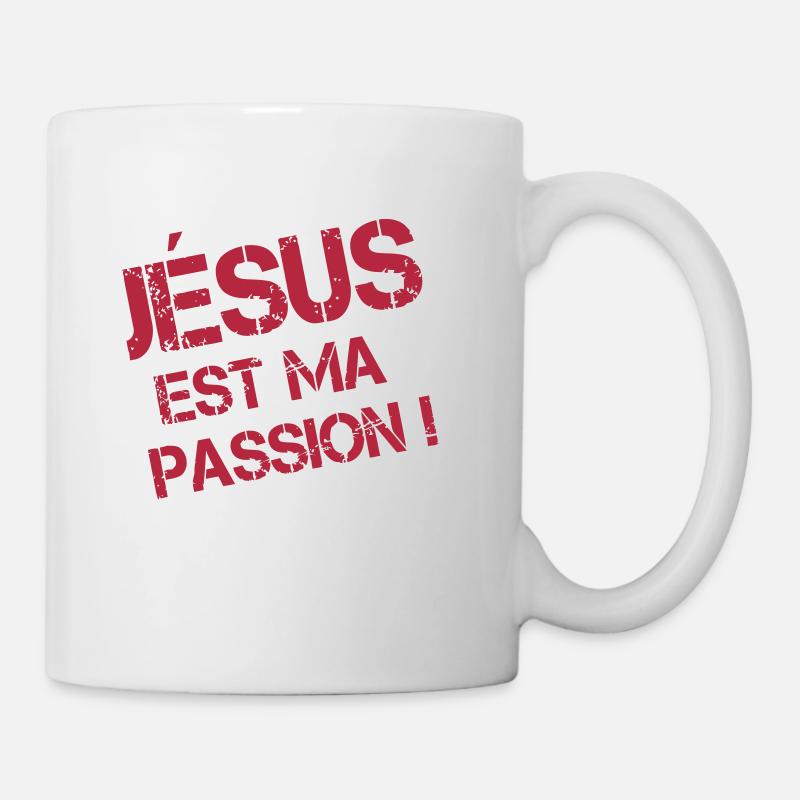 jesus est ma passion - Mug blanc - blanc