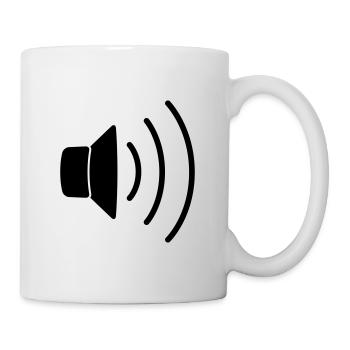 speaker right - Mug - white - Right
