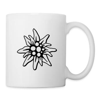 Edelweiss - Tasse - Weiß - Rechts