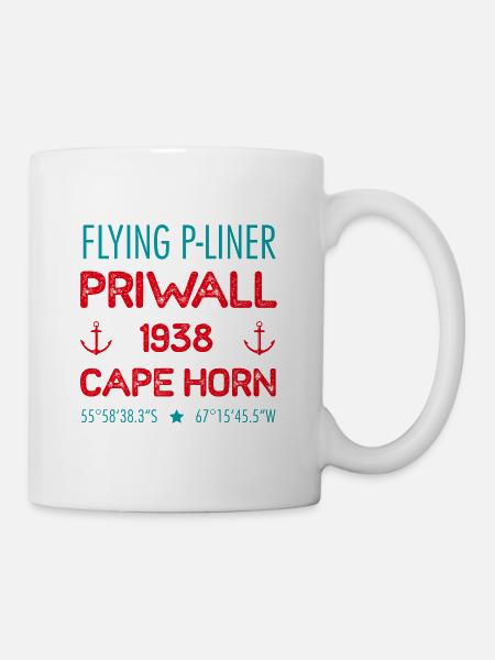 PRIWALL - Mug - white
