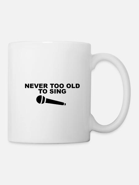 Vocalist - Tasse - Weiß