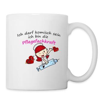 Spécialiste en soins infirmiers - Mug blanc - blanc - Droite