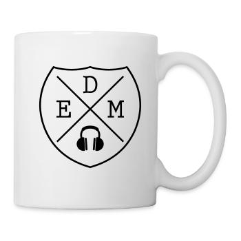 EDM Electro Techno Rave - Mug - white - Right