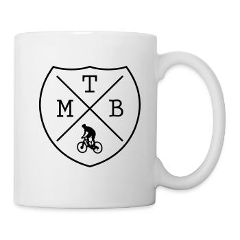 VTT velo velo - Mug blanc - blanc - Droite