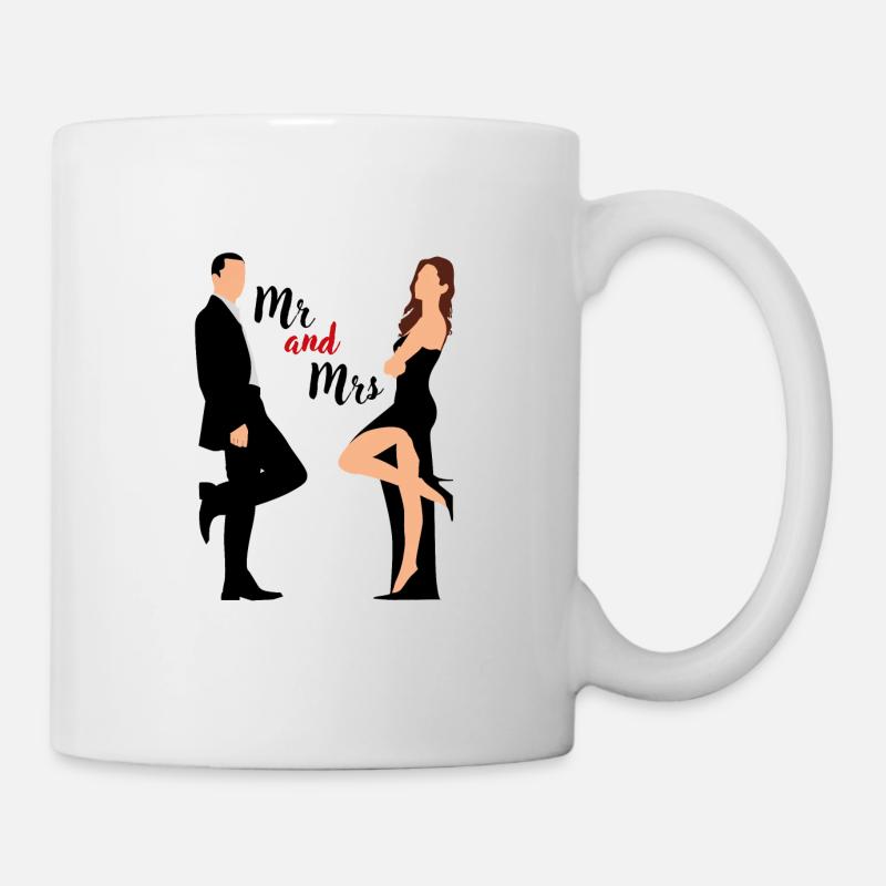 Hochzeit - Tasse - Weiß