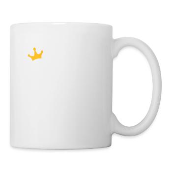 Koffein Queen - Tasse - Weiß - Rechts