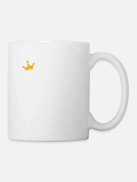 Koffein Queen - Tasse - Weiß