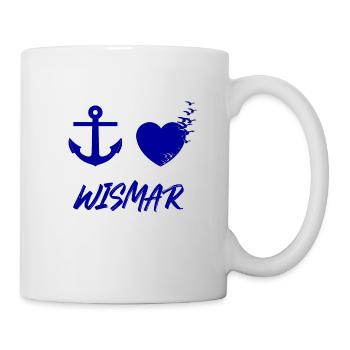 I love Wismar - Mug - white - Right