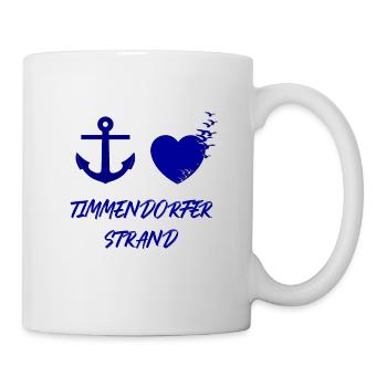 l love Timmendorfer Strand - Tasse - Weiß - Rechts