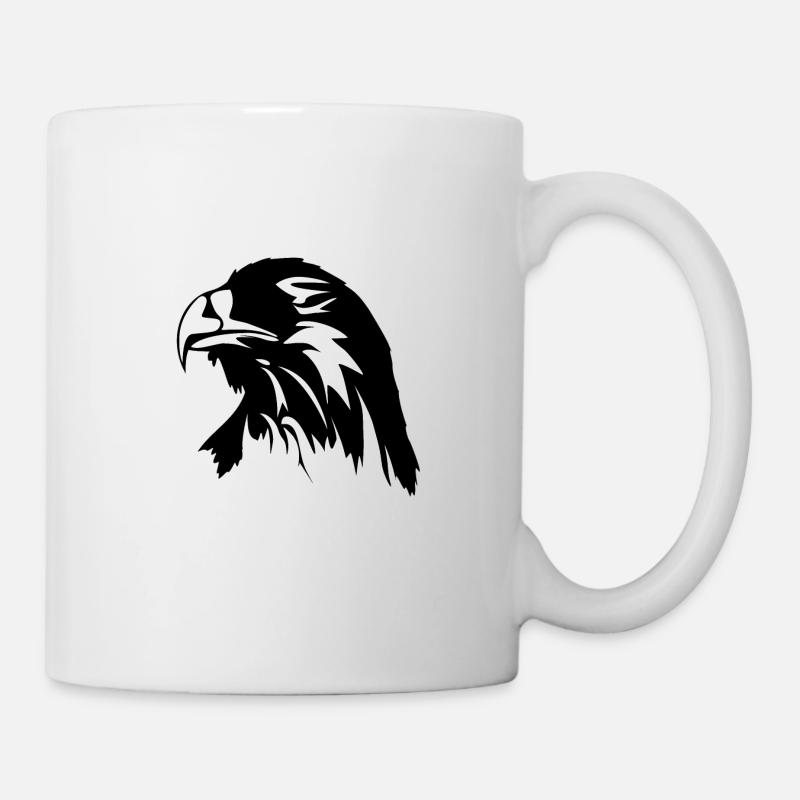 Eagle head eagle - Mug - white