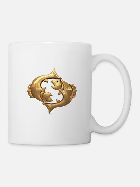 Pisces zodiac - Mug - white