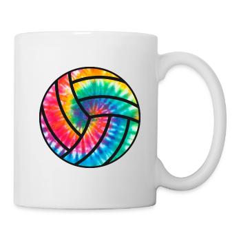 Volley Ball Gift Graphic - Mug - white - Right
