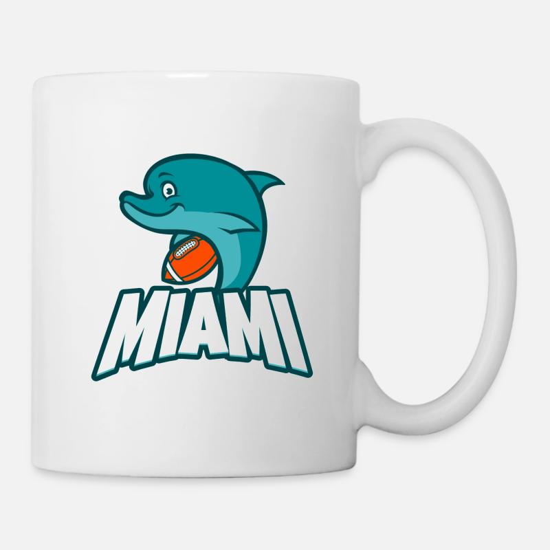 Miami Fan Shirt - Tasse - Weiß
