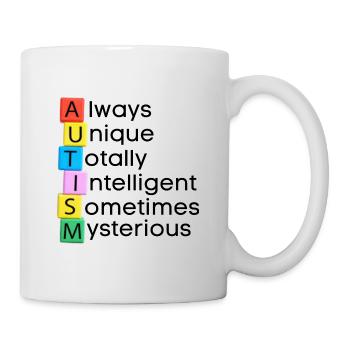 Proud of Autism - Mug - white - Right