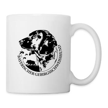 BAVARIAN MOUNTAIN SWEAT DOG Chiens de chasse Wilsigns - Mug blanc - blanc - Droite