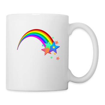 Rainbow Shooting Star - Mug - white - Right