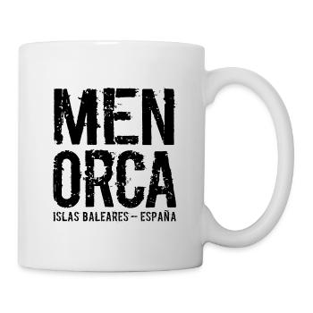 Menorca, Balearen, Spanien, Mittelmeer - Tasse - Weiß - Rechts