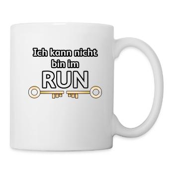 GLCKplus - Run - Tasse - Weiß - Rechts