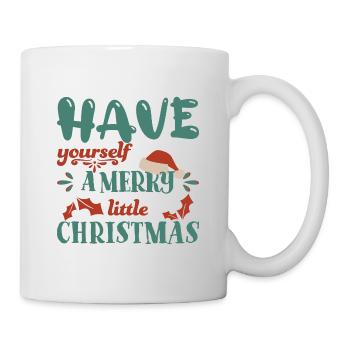 Cool Christmas saying for Christmas - Mug - white - Right