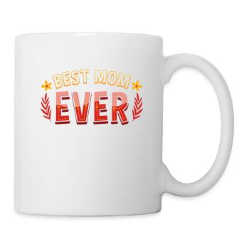 Best mom 5 - Tasse - Weiß - Rechts