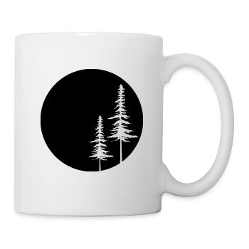 Forest Bathing shinrin yoku Forest Man Forest Experience - Mug - white - Right