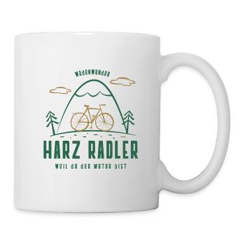 Südharz Merch - Harz-Radler - Tasse - Weiß - Rechts