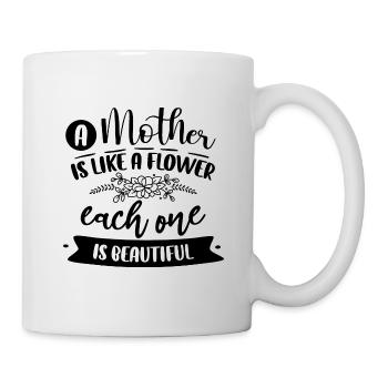 A mother is amazing - Mug - white - Right