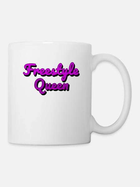 Freestyle Queen - Tasse - Weiß