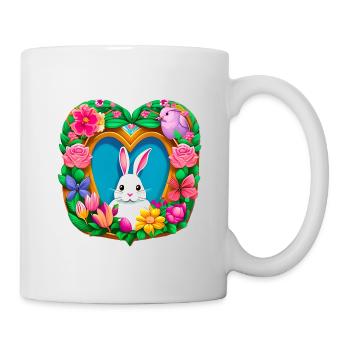 Lapin de Pâques Bluem - Mug blanc - blanc - Droite