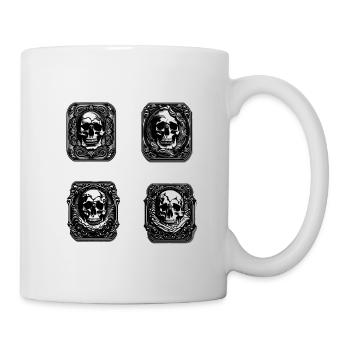 Skulls Skulls Skull - Mug - white - Right