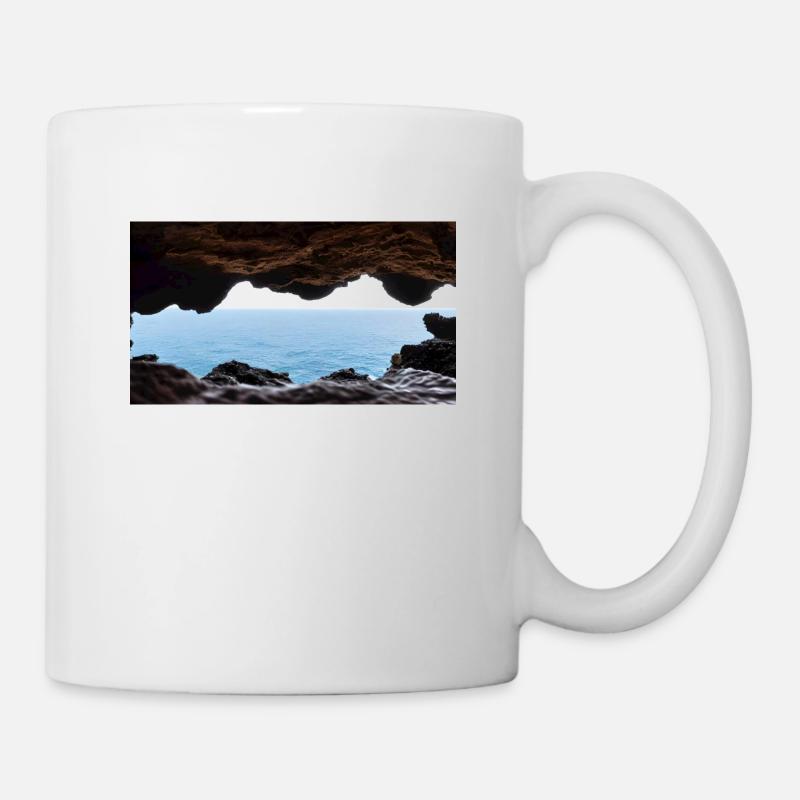 Une vision cinématographique de la vie - Mug blanc - blanc