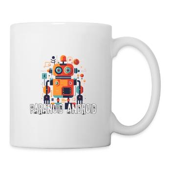 Paranoid Android T-Shirt - Unique Design - Mug - white - Right