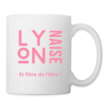 Lyonnaise - Mug blanc - blanc - Droite
