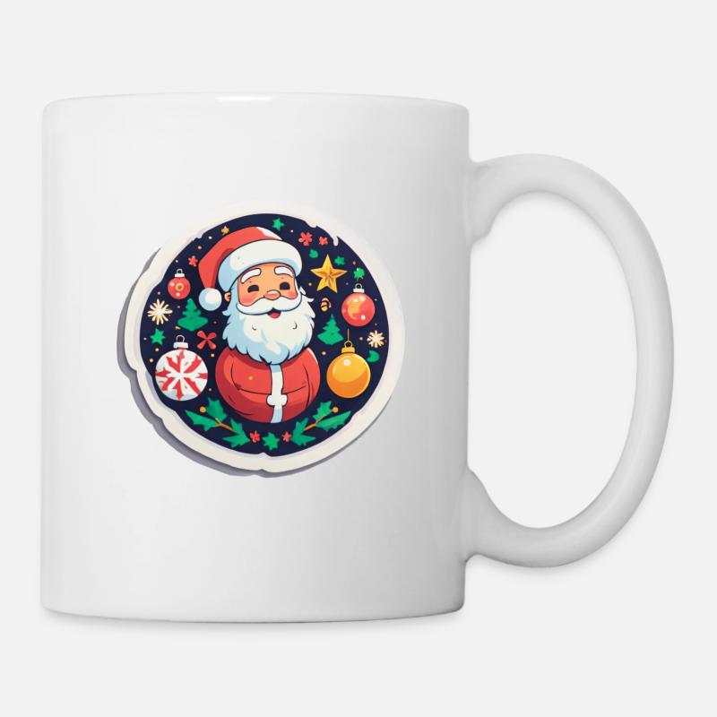 Weihnachtsmann - Tasse - Weiß