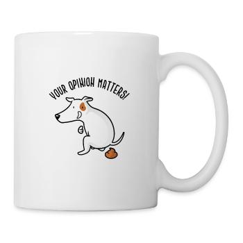Your Opinion Matters - Mug - white - Right