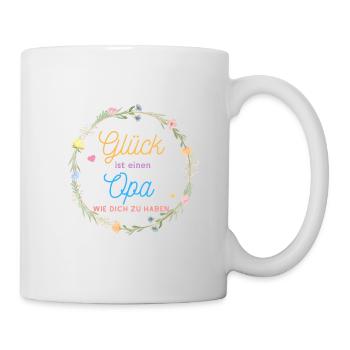 Glück ist, einen OPI wie dich zu haben ! - Tasse - Weiß - Rechts