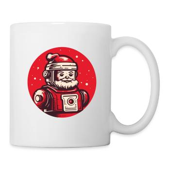 Robo-Santa: Festive Android - Mug - white - Right
