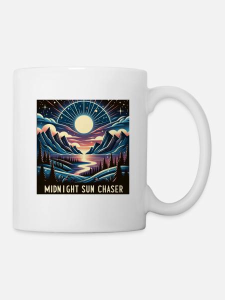 Midnight Sun Chaser - Mug - white