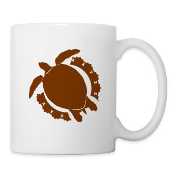 Tortue / Reptile - Reptile - Mug blanc - blanc - Droite