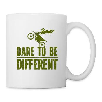 Motorrad Motocross Bike Racing Motorsport - Tasse - Weiß - Rechts